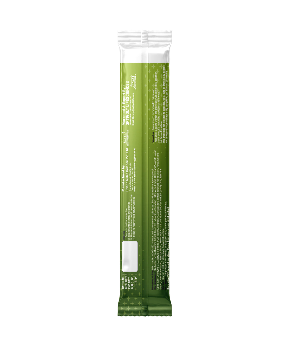 Metabolic Endurance 30 Sachet